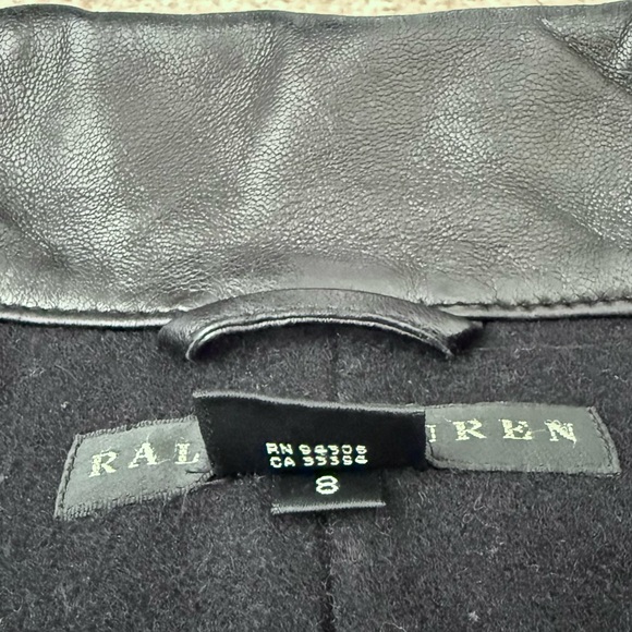 Ralph Lauren Black Label Lambskin Leather Moto Jacket - Picture 8 of 16